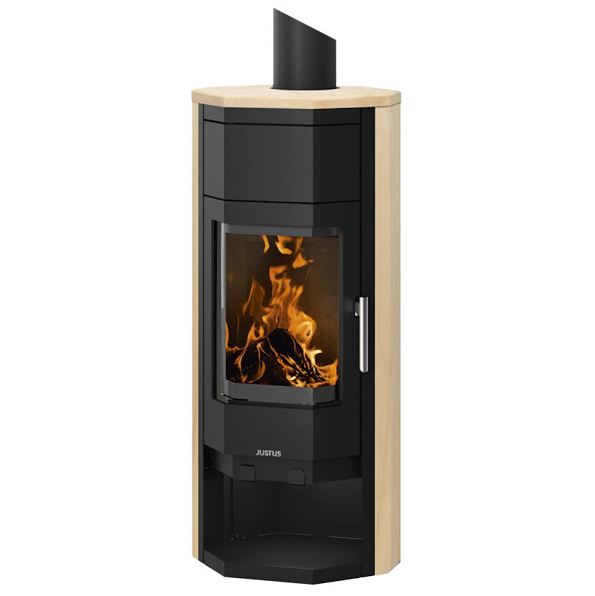 W+ Heizen stove 5 - Usedom 2.0 JUSTUS Wood